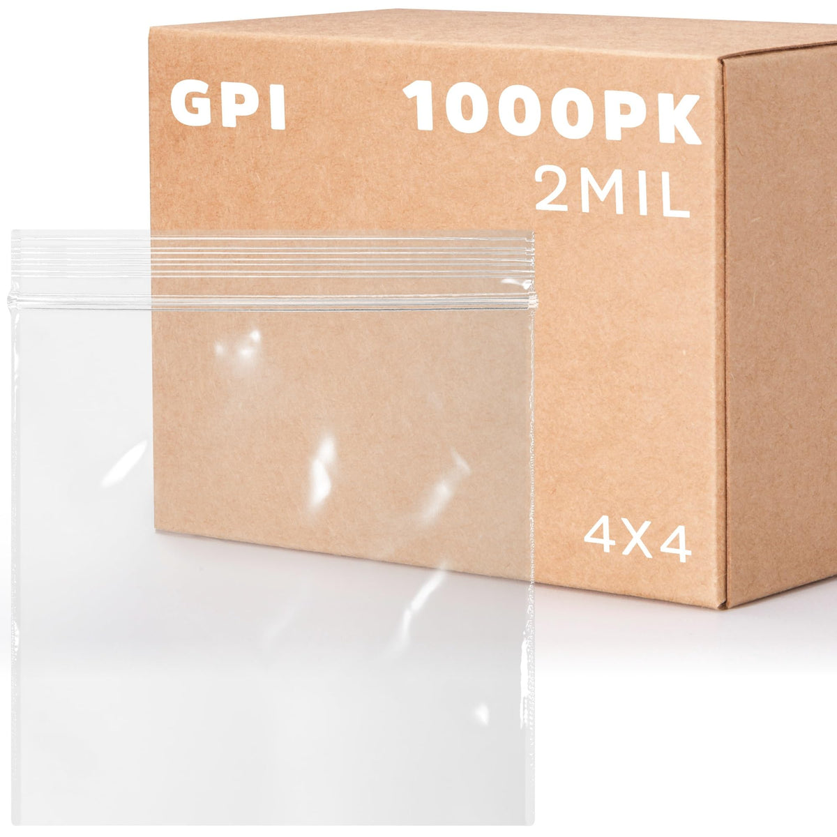 4" x 4" Zip Bags (4" x 4")
