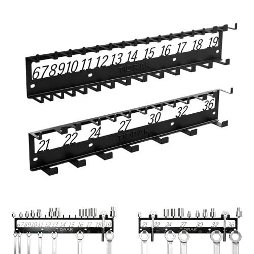 Combination Wrench & Socket Organizer Rack