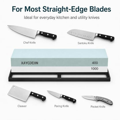 Knife Sharpening Stone Set