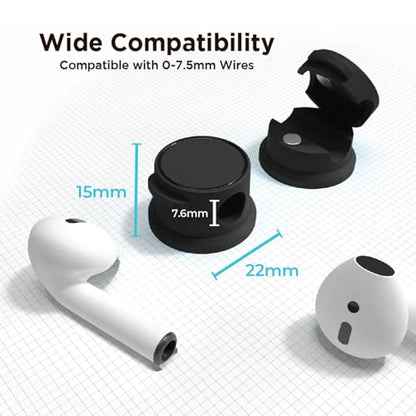 Cable Management Magnetic Snap Organizer 6