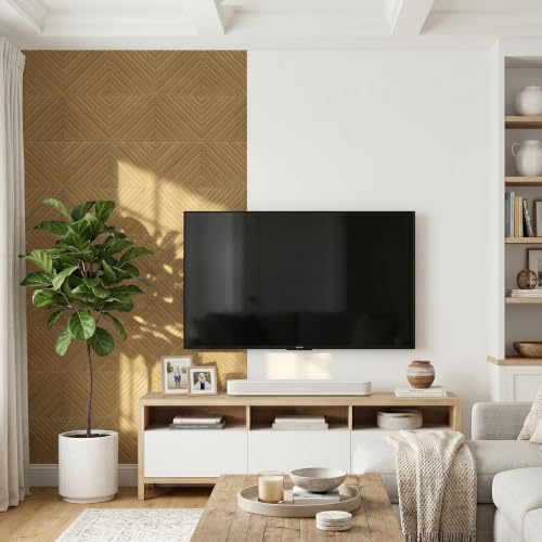 Diagonal Wall Paneling