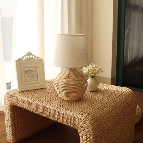 Rattan Small Table Lamp
