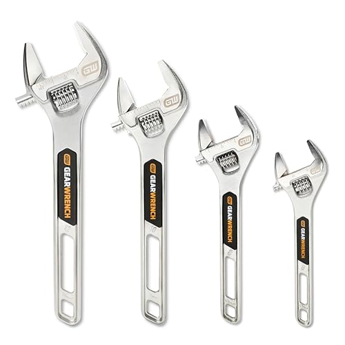 Chrome Adjustable Wrench
