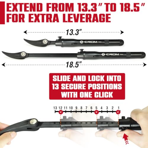 Extendable Adjustable Pry Bar