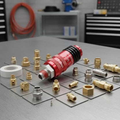 Upgraded 5IN1 Universal Quick Industrial Connect Coupler