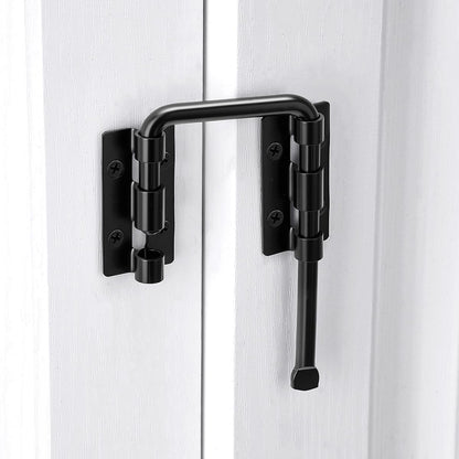 Black Multi Angle Sliding Door Loop Lock (Black)
