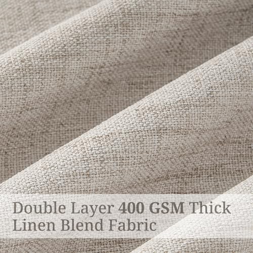 108 Inch Extra Long Blackout Curtains Greyish Brown for Nursery (Greyishbrown / 50"W x 108"L (Pack of 2))
