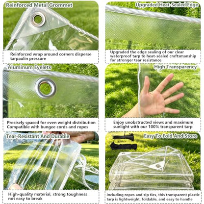 Clear PVC Vinyl Tarp Clear Tarps