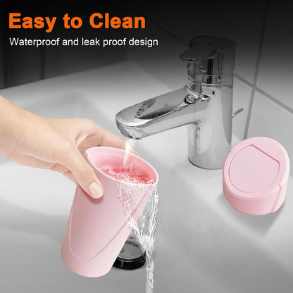 Car Trash Can (Pink / Round)