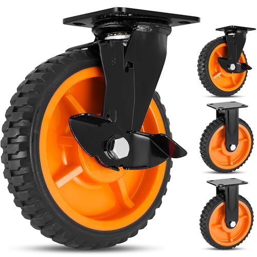 Heavy Duty Caster Wheels Set of 4