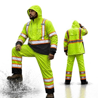 Hi Vis Rain Suits for Men