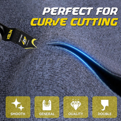 6PCS Titanium Oscillating Tool Blades