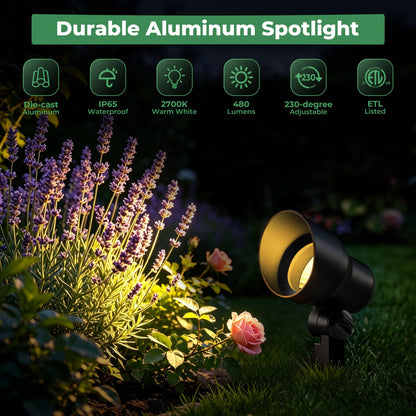 Low Voltage Landscape Spotlight