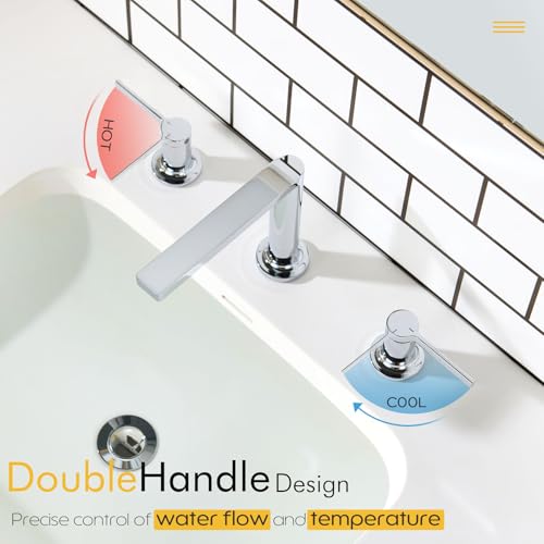 Bathroom Sink Faucets for Vanity (Polished Chrome / 1.2 GPM)