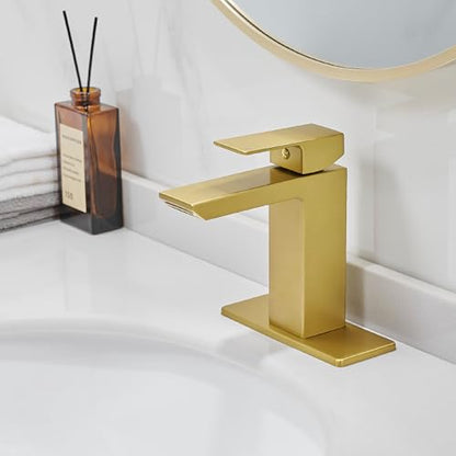Bathroom Faucets 1 & 3 Hole Vanity Faucet with Drain