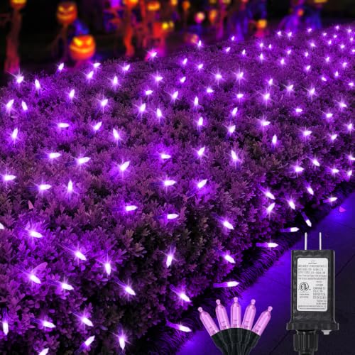 2 Pack 120LED Net Lights Outdoor