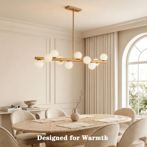 Mid Century Modern Sputnik Chandelier for Dining Room