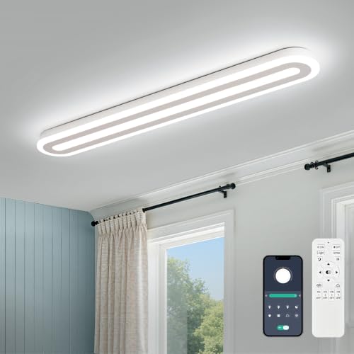 Modern LED Ceiling Light 39.4in