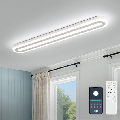 Modern LED Ceiling Light 39.4in