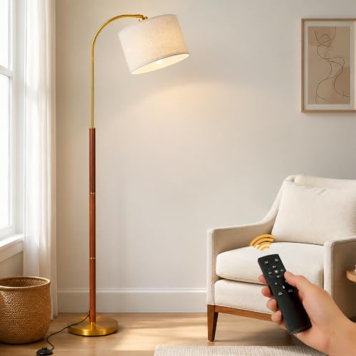 Arc Floor Lamps for Living Room 62.6'' Mid Century Modern Standing Lamp