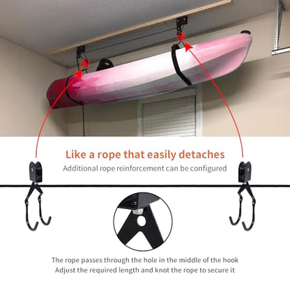 Upgrade Cargo Box Garage Pulley System123