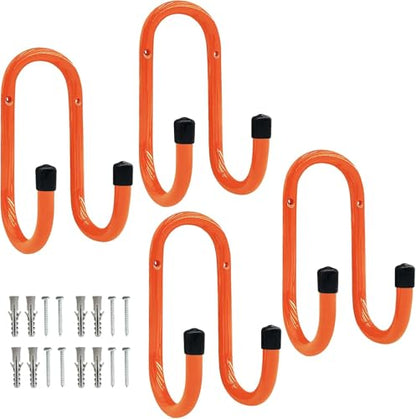 4 Packs Heavy Duty Metal Wall Hooks