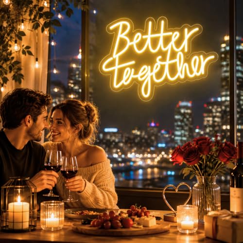 LED Neon Sign for Wall Decor Dimmable Desktop Neon Night Light Light Up Sign