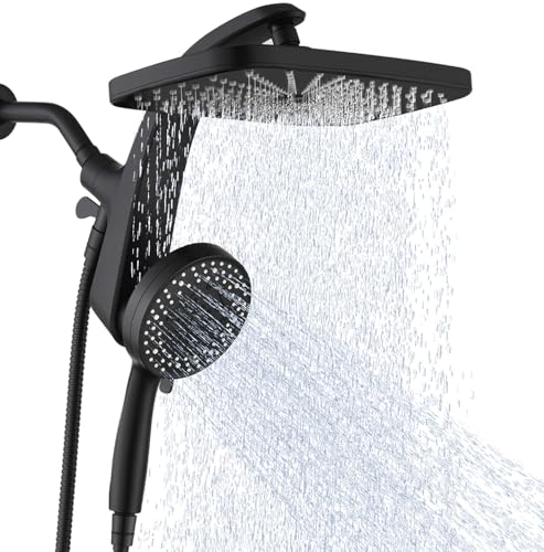 Rain Shower Head with Handheld Showerhead