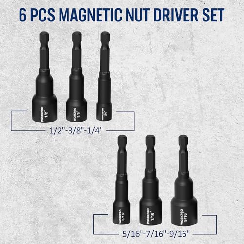 Magnetic Nut Driver Set and Bit