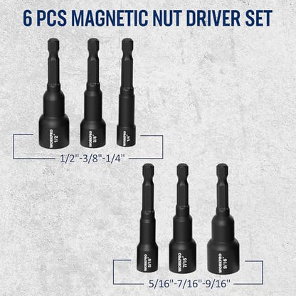 Magnetic Nut Driver Set and Bit