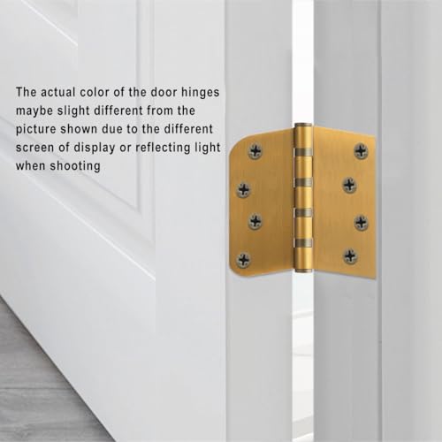 4" Stainless Steel Door Hinges for Exterior & Interior Doors