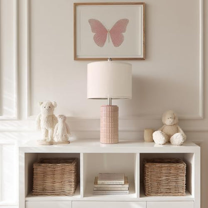 21'' Modern Ceramic Table Lamp with Gift Box for Bedroom