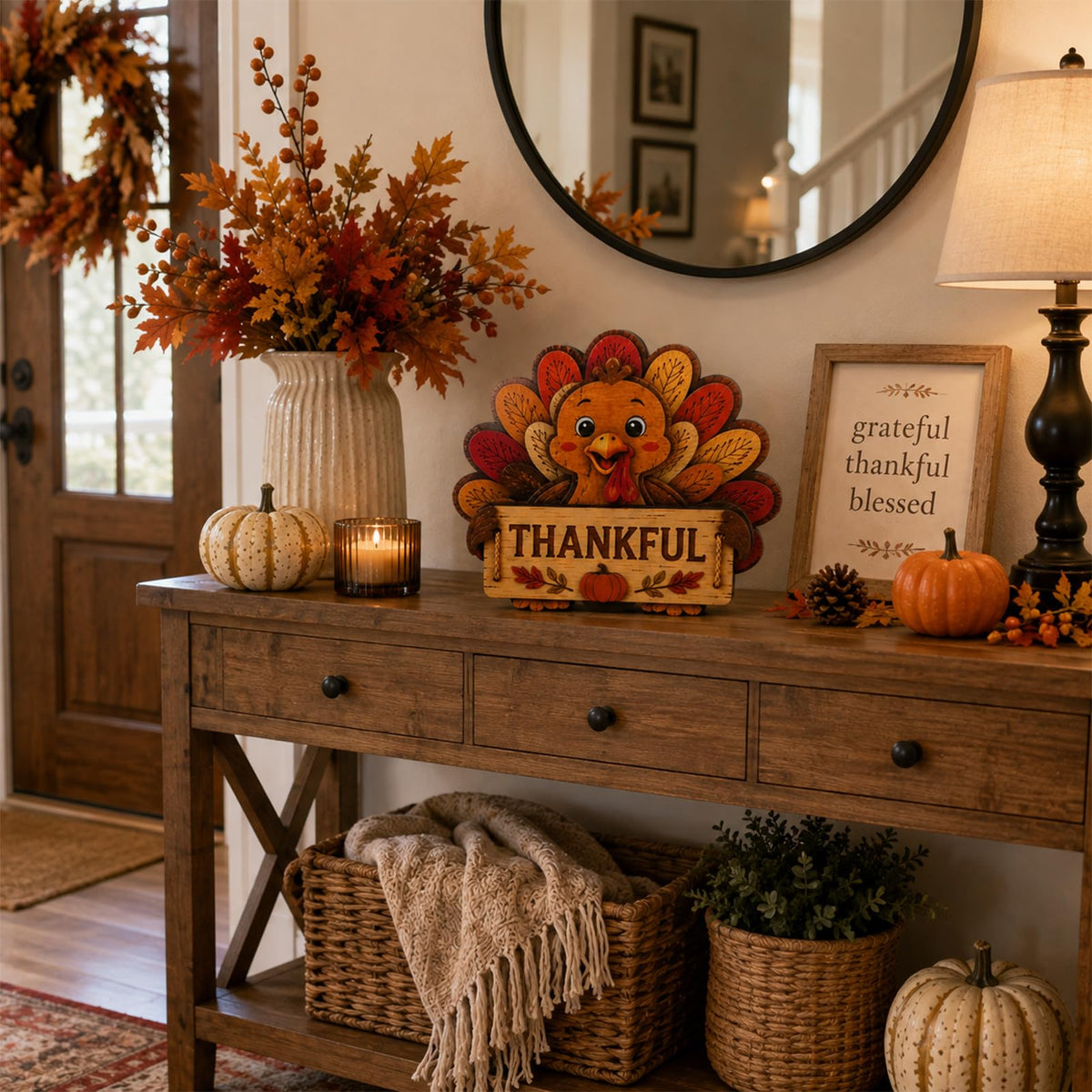 Thanksgiving Turkey Decor (Thanksgiving Turkey Decor)