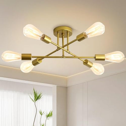 Semi Flush Mount Ceiling Light Fixture