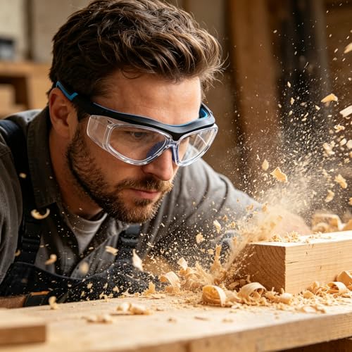 Scratch Resistant Safety Goggles Anti
