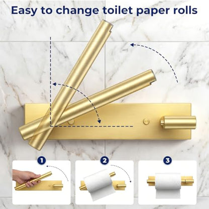 Matte Black Toilet Paper Holder