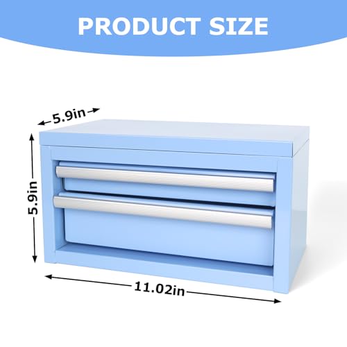 Mini Steel Tool Box with Drawers