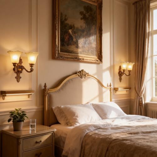 Vintage Double Arm Wall Sconce