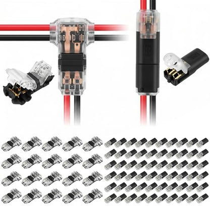 80Pcs Wire Tap Connectors Kit