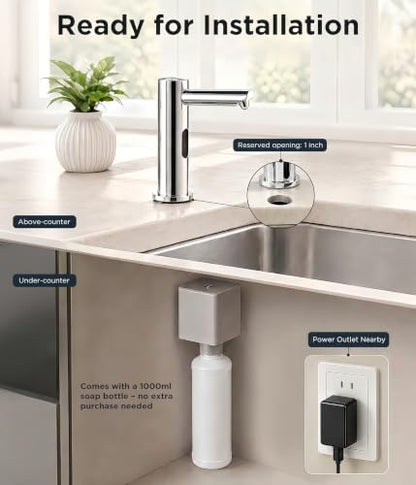 Automatic Touchless Soap Dispenser for Kitchen Sink