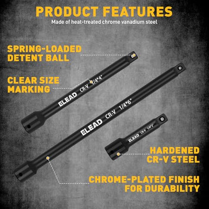 1 2'' Drive Deep Impact Socket Set