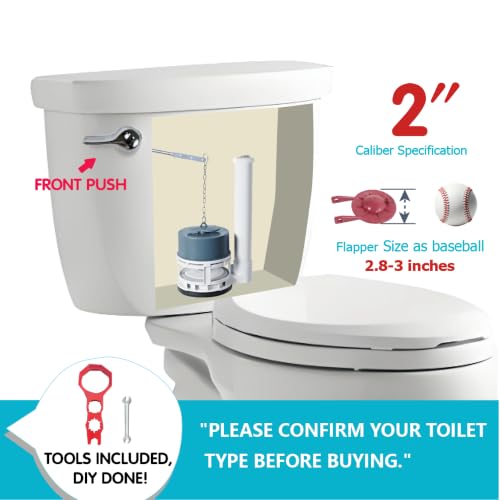 Complete Toilet Repair Kit with Chain