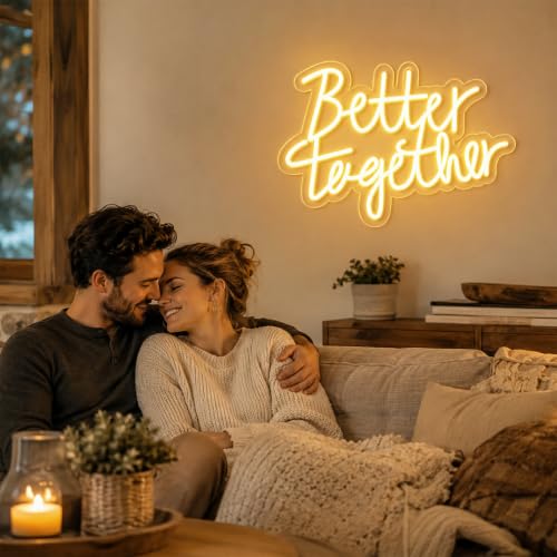 LED Neon Sign for Wall Decor Dimmable Desktop Neon Night Light Light Up Sign