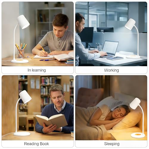 LED Desk Lamp with Speaker 3 Light Colors