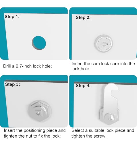 Cabinet Locks with Keys