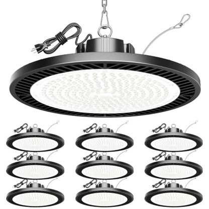 Industrial grade 250W 40000LM High Bay LED Shop Lights for Shop DIY Garage (250W-10PACK)