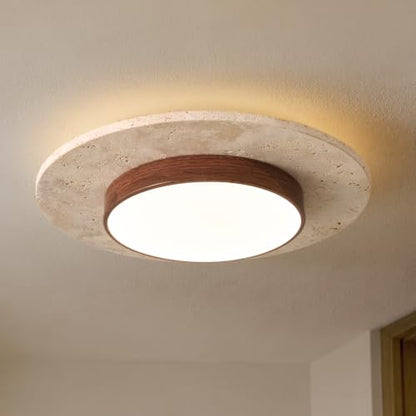 Travertine Ceiling Light