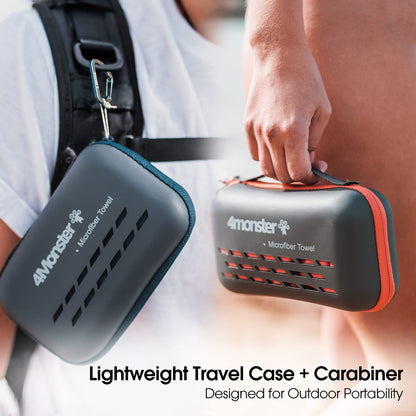 Quick Dry Microfiber Towel (Purple / 59.00" x 30.00")