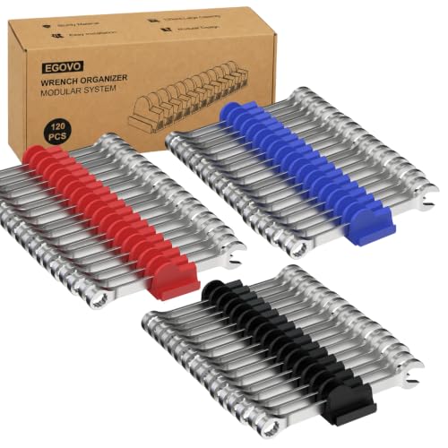 120 pcs Modular Wrench Organizers for Tool Box Drawer