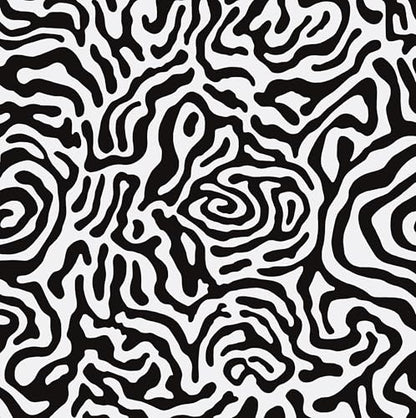 Abstract Geometric Stripes Peel and Stick Wallpaper